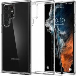 Spigen Etui Ultra Hybrid Galaxy S22 Ultra, przezroczyste