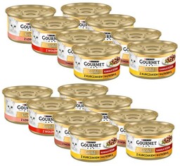 Purina Gourmet Gold Mix smaków 48x85g