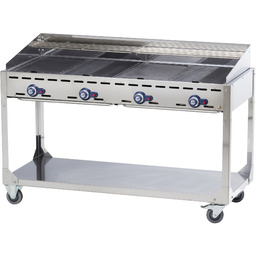 Grill gazowy "Green Fire" 4 palniki 22kW mobilny