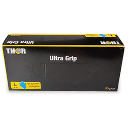 ABENA rękawice nitrylowe Thor Ultra Grip bp30cm niebieskie