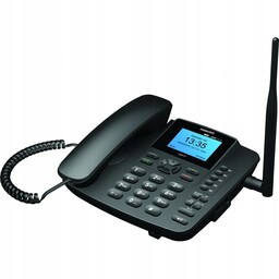 Telefon Stacjonarny Na Kartę Sim Biurkowy Maxcom MM41D