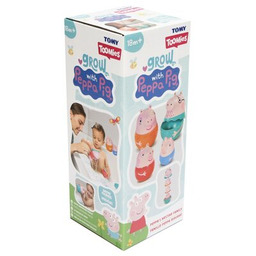 TOMY Zabawka do kąpieli Świnka Peppa Matrioszka E73526