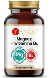 YANGO Magnez+Witamina B6 90vegcaps