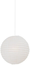 Nordlux Wisząca lampa kulista RISO 14093501 papierowa biała