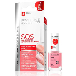 Eveline Nail Therapy SOS Odżywka wzmacniająca dla kruchych