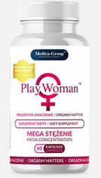 PlayWoman 60 caps - tabletki wzmacniające kobiecy orgazm