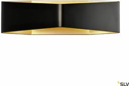 CARISO 4 lampa ścienna czarna/złota LED 2x9W, 2700K,