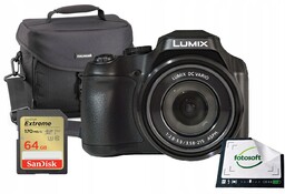 Panasonic DC-FZ82DE-K zestaw Xl Karta Torba Mos 18,1MP