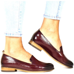 Damskie Mokasyny na Płaskiej Podeszwie Lordsy Potocki 19337