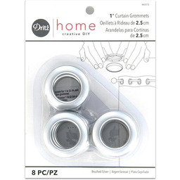 Dritz 44373 przelotki do zasłon 2,5 cm średnica