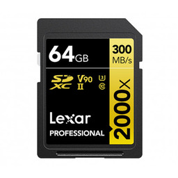 Karta Lexar Professional 2000x SDXC 64GB UHS-II V90