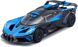 Bburago Bugatti Bolide z gablotą ekspozycyjną w skali