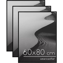 Americanflat czarne ramki na zdjęcia 60 x 80