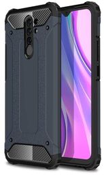 Hybrid Armor etui do Xiaomi Redmi 9 niebieskie