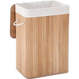 Edinos Bambusowy Kosz Na Pranie Z Bawełnianym Wkładem