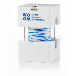 WOOM Dozownik do nici dentystycznej 250 m BIAŁY