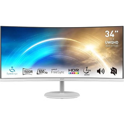 MSI Pro MP341CQW 34" UWQHD zakrzywiony ekran biurowy
