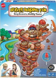Mattel Games Wieża bobrów Gra dla dzieci