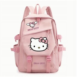 Plecak Szkolny Hello Kitty Sanrio Różowy Dla Dziewczyny