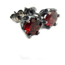 Pakamera Barocco- granaty w czerni srebra