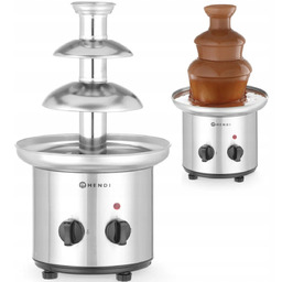 Czekoladowa fontanna do czekoladowego fondue stalowa 170W -