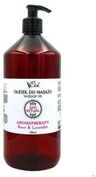 Naturalny wegański olejek do masażu VCee 1000 ml