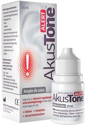 AkusTone ALERT krople do uszu 15ml