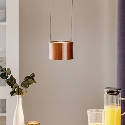 BANKAMP Impulse żyrandol LED 1-pkt. różowe złoto