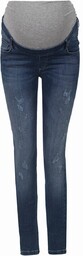 Damskie jeansy ciążowe niebieskie Bellybutton Maternity, r.42