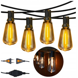Lampki Ogrodowe Girlanda Led 25x 15M Girlanda Ogrodowa
