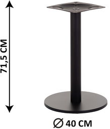 Podstawa stolika SH-2010-1/B, fi 40 cm (stelaż stolika),
