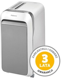 Niszczarka Fellowes LX221 BIAŁA ścinki 2x12mm P-5 #