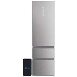 HAIER Lodówka HTW7620ANMG No Frost 205cm Inox