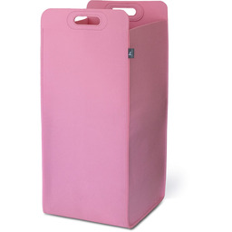 HENNEZ Kosz na pranie, filcowy, wąski, składany, duży