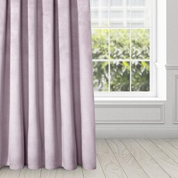 Design 91 Zasłona gotowa na przelotkach 140x250 pudrowa