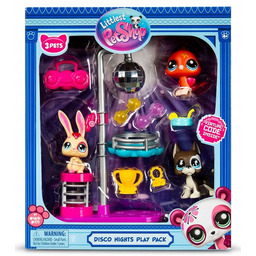Littlest Pet Shop Disco z 3 figurkami seria