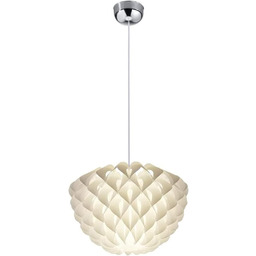 Lampa wisząca dekoracyjna z akrylowym abażurem w kolorze