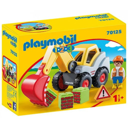 Playmobil 70125 1.2.3 Koparka