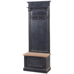 Garderoba Bradford do przedpokoju 79x45x210 old black &