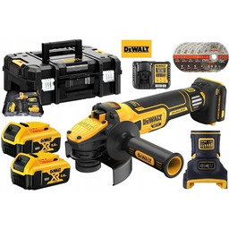 DeWALT Szlifierka DCG409VSNT Xr 18V, 2x DCB184 5Ah,