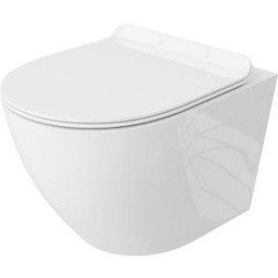 LAVITA Miska WC podwieszana SOFI SLIM bezkołnierzowa