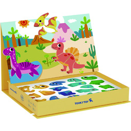 TOOKY TOY Układanka Magnetyczna Dinozaury Puzzle