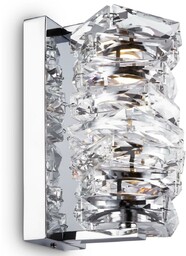 Szklany kinkiet Coli MOD124WL-L6CH3K Maytoni tuba hampton chrom
