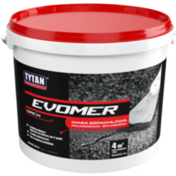 Masa szpachlowa EVOMER 5 kg czarny TYTAN PROFESSIONAL