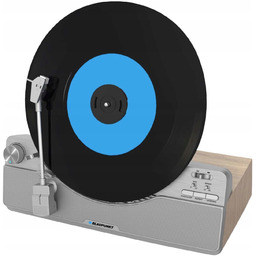 Gramofon wertykalny Blaupunkt VT100SL pionowy srebrny