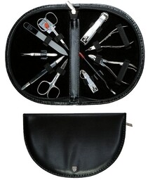 Zestaw do manicure 5223 MC BLACK przybornik solingen