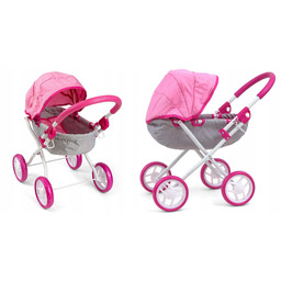 Wózek dla lalek głęboki składany Dori Milly Mally