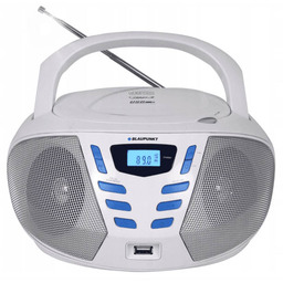 Radio Boombox Blaupunkt BB7WH Fm Pll CD Usb