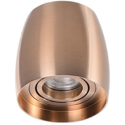 Lampa sufitowa metalowa brązowa 10cm AZ4209 z serii