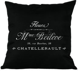 PODUSZKA OZDOBNA FRENCH HOME - MADAME CZERŃ